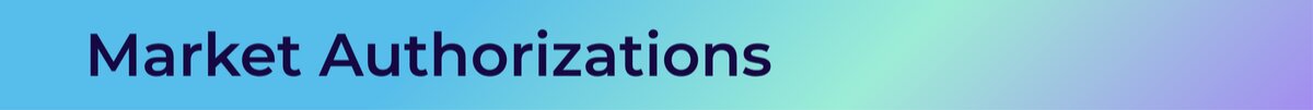 Market Authorizations