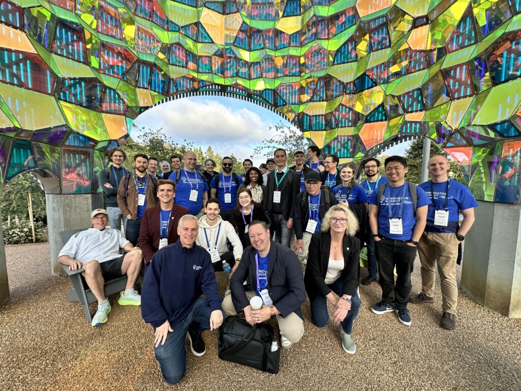 summit 2025 morning walk with Paul