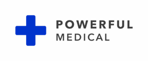 powerful medical logo