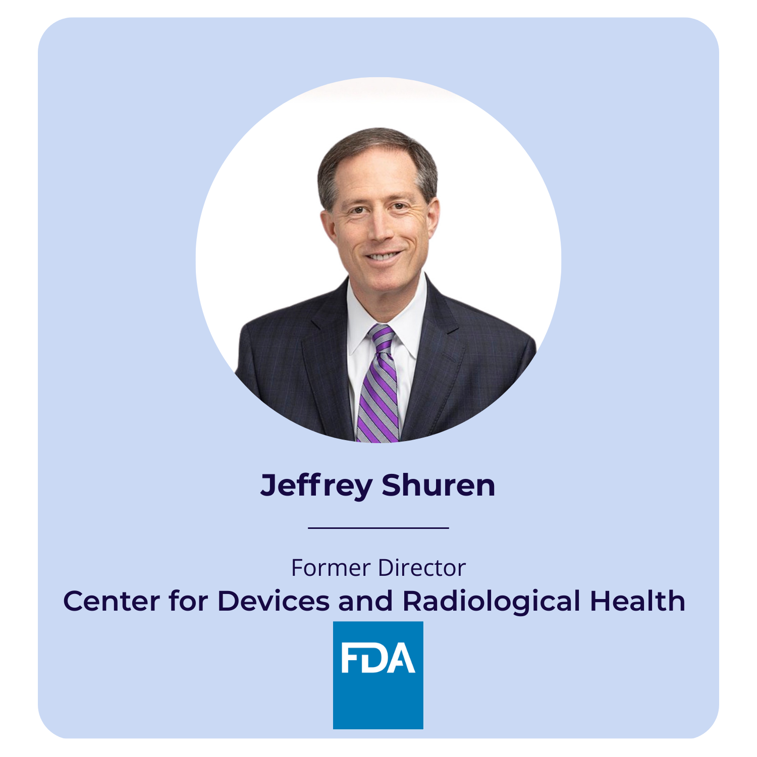 Jeffrey Shuren speaker card radar 1